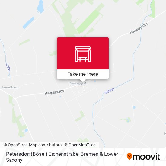 Petersdorf(Bösel) Eichenstraße map
