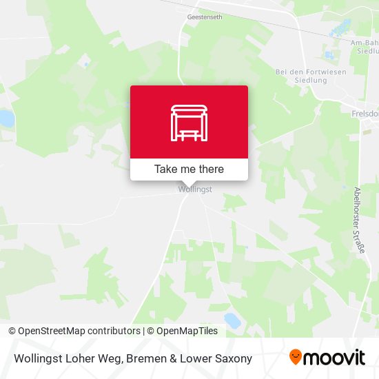 Wollingst Loher Weg map
