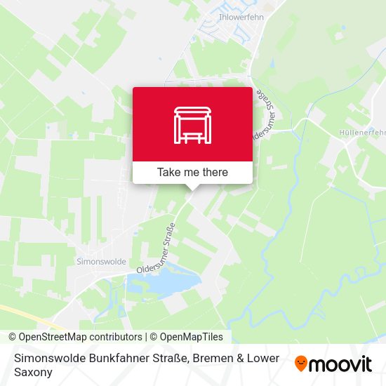 Simonswolde Bunkfahner Straße map