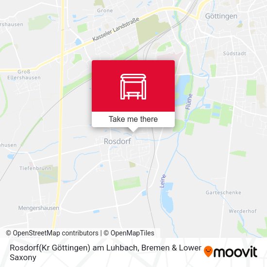 Rosdorf(Kr Göttingen) am Luhbach map