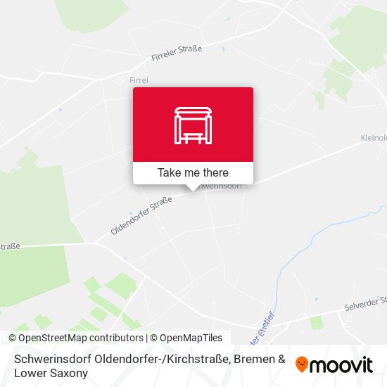 Schwerinsdorf Oldendorfer- / Kirchstraße map