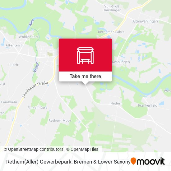 Rethem(Aller) Gewerbepark map