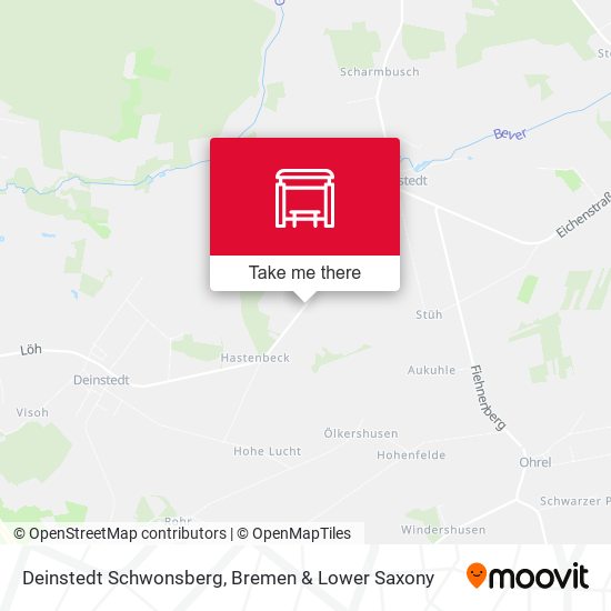 Deinstedt Schwonsberg map