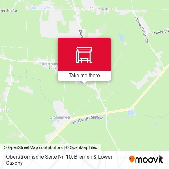 Oberströmische Seite Nr. 10 map