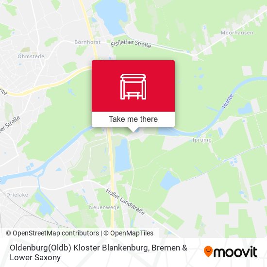 Oldenburg(Oldb) Kloster Blankenburg map