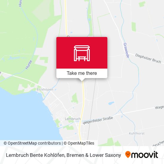 Lembruch Bente Kohlöfen map