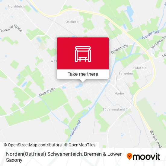 Norden(Ostfriesl) Schwanenteich map