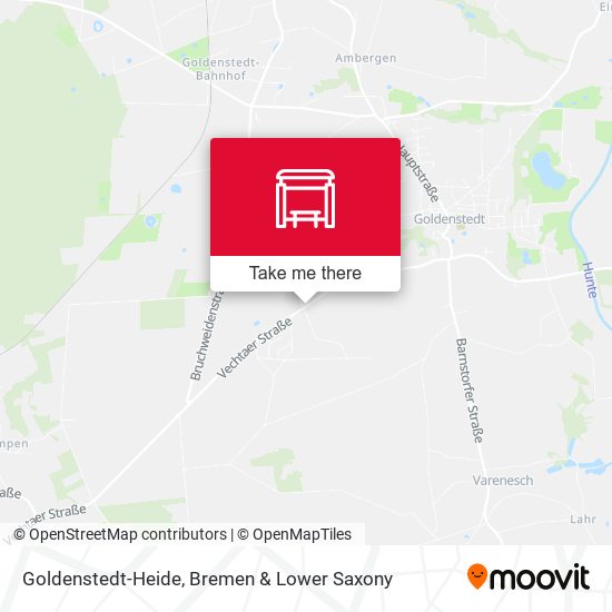 Goldenstedt-Heide map