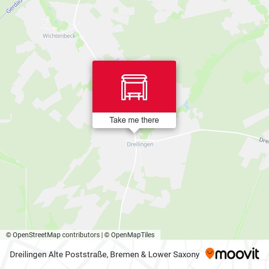 Dreilingen Alte Poststraße map
