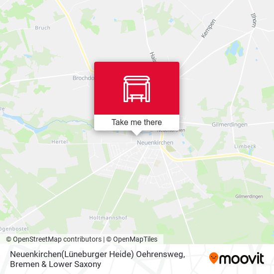 Neuenkirchen(Lüneburger Heide) Oehrensweg map