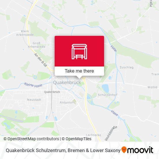 Quakenbrück Schulzentrum map