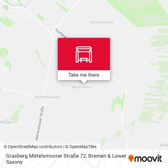 Grasberg Mittelsmoorer Straße 72 map