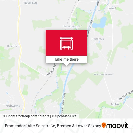 Emmendorf Alte Salzstraße map