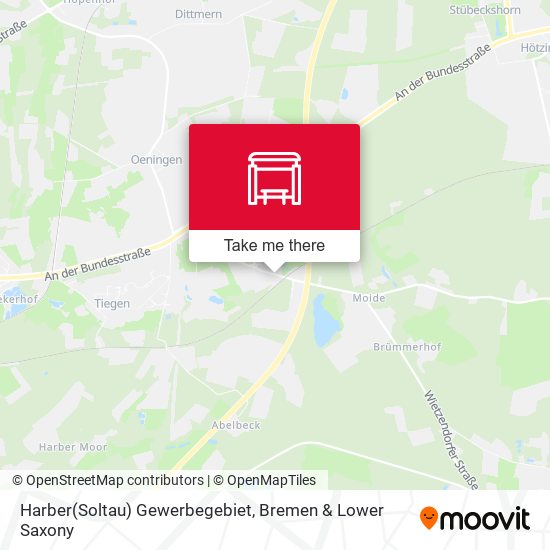 Harber(Soltau) Gewerbegebiet map