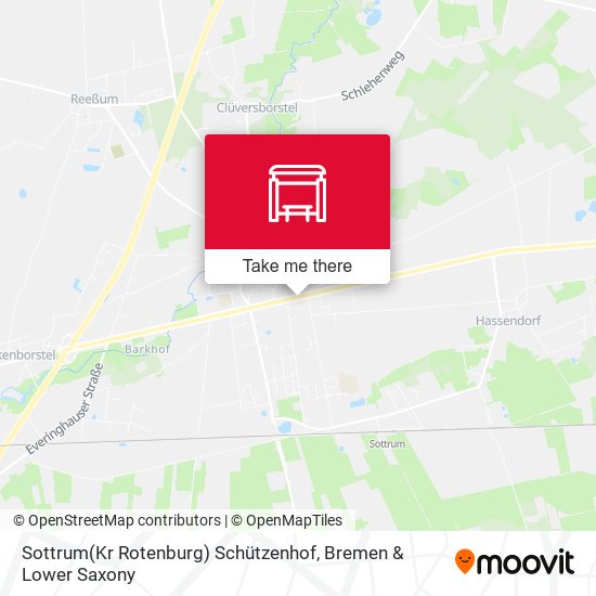 Sottrum(Kr Rotenburg) Schützenhof map