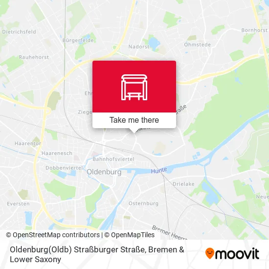 Oldenburg(Oldb) Straßburger Straße map