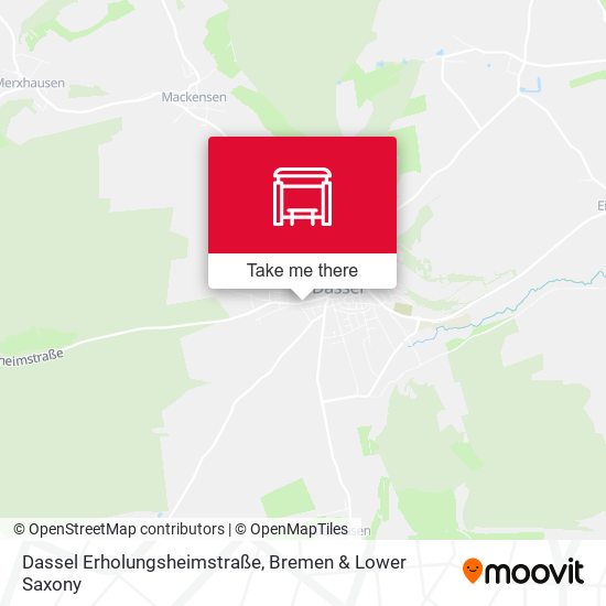Dassel Erholungsheimstraße map