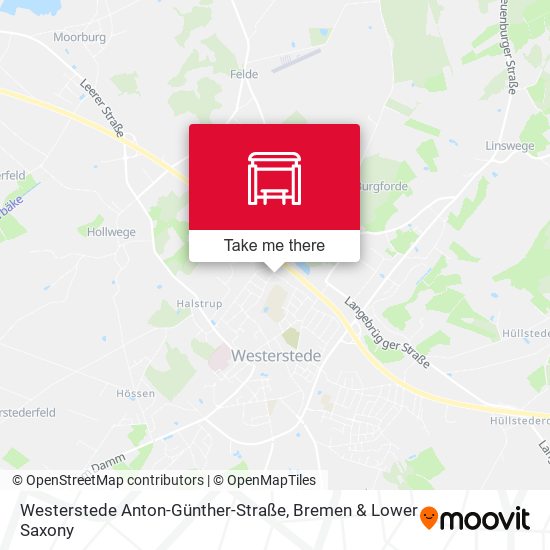 Westerstede Anton-Günther-Straße map