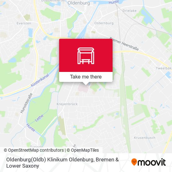 Oldenburg(Oldb) Klinikum Oldenburg map
