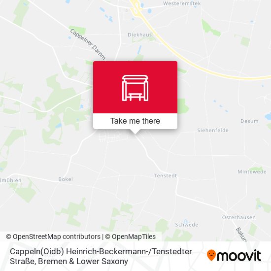 Cappeln(Oidb) Heinrich-Beckermann- / Tenstedter Straße map
