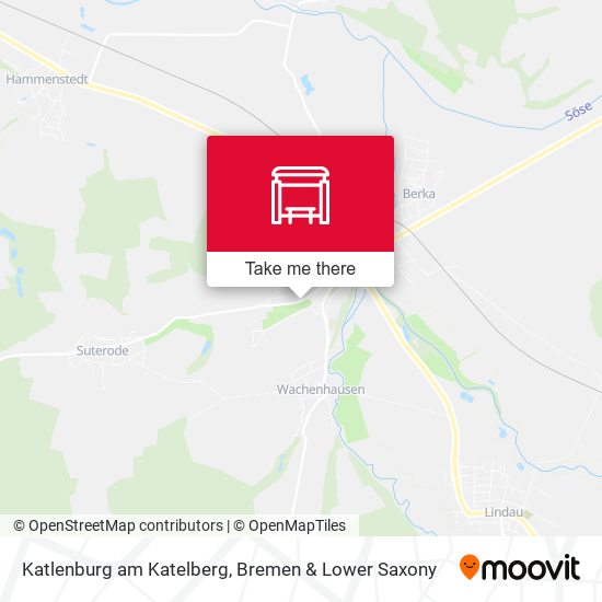 Katlenburg am Katelberg map