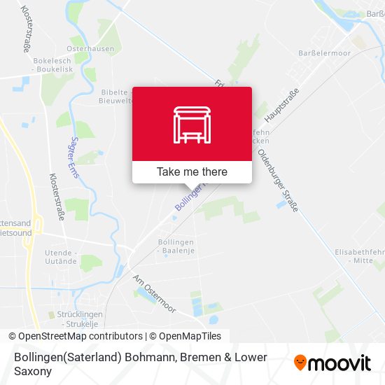 Bollingen(Saterland) Bohmann map