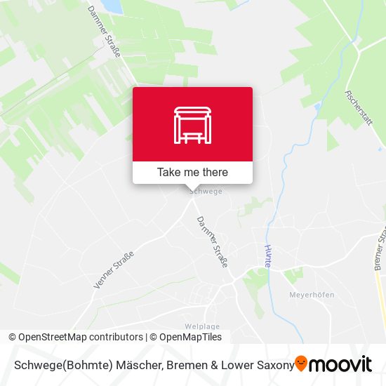 Schwege(Bohmte) Mäscher map
