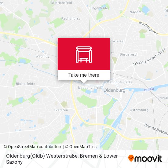 Oldenburg(Oldb) Westerstraße map