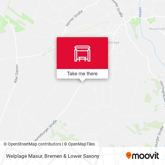 Welplage Masur map