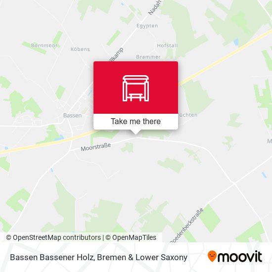 Bassen Bassener Holz map