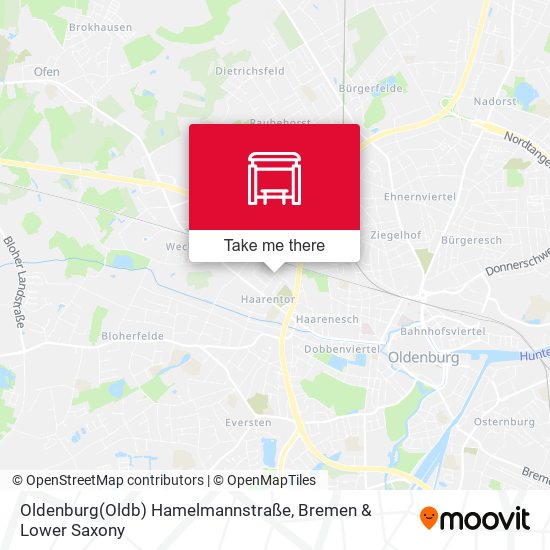Oldenburg(Oldb) Hamelmannstraße map