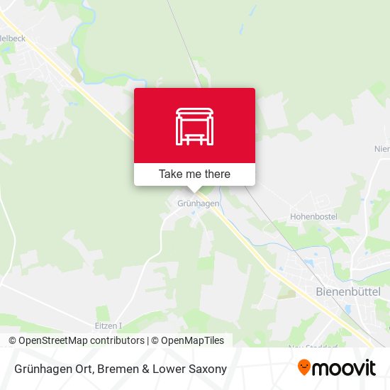 Grünhagen Ort map