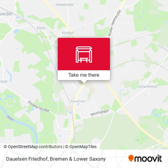 Dauelsen Friedhof map