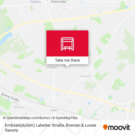 Embsen(Achim) Laheiter Straße map