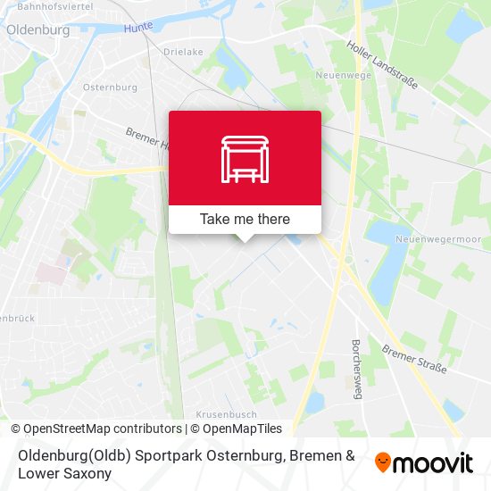 Oldenburg(Oldb) Sportpark Osternburg map