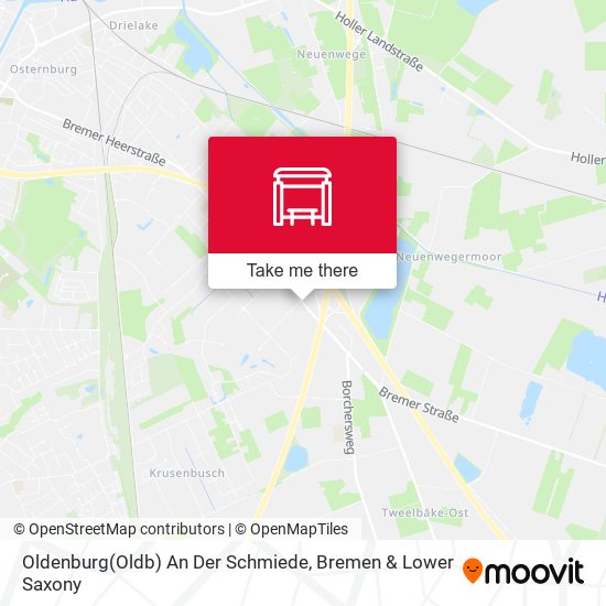 Oldenburg(Oldb) An Der Schmiede map