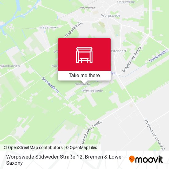 Worpswede Südweder Straße 12 map