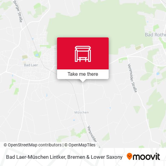 Bad Laer-Müschen Lintker map