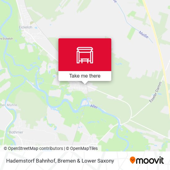 Hademstorf Bahnhof map