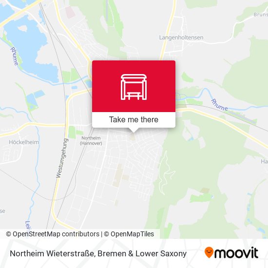 Northeim Wieterstraße map