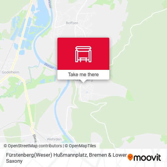Fürstenberg(Weser) Hußmannplatz map