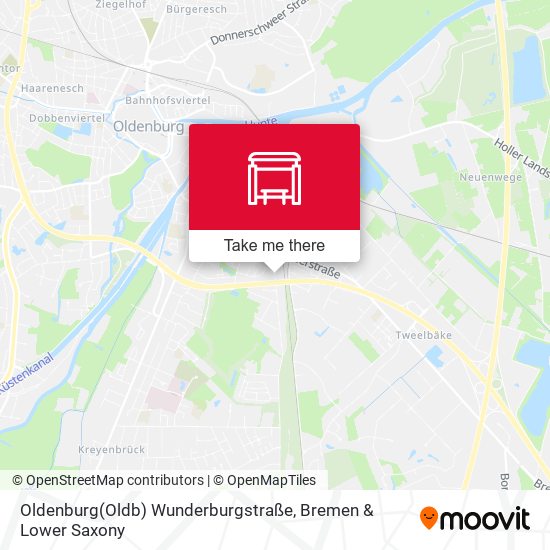 Oldenburg(Oldb) Wunderburgstraße map