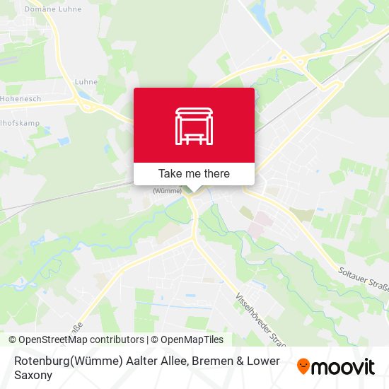 Rotenburg(Wümme) Aalter Allee map