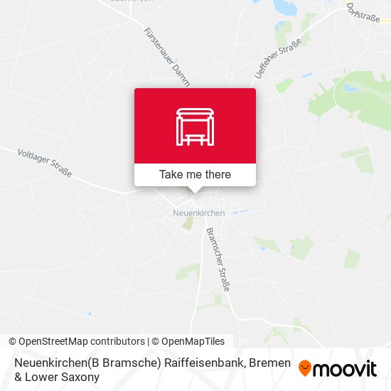 Neuenkirchen(B Bramsche) Raiffeisenbank map