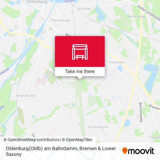 Oldenburg(Oldb) am Bahndamm map
