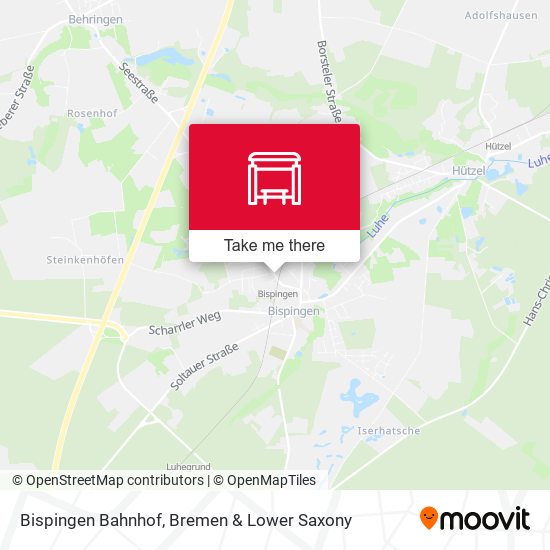 Bispingen Bahnhof map