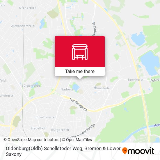 Oldenburg(Oldb) Schellsteder Weg map