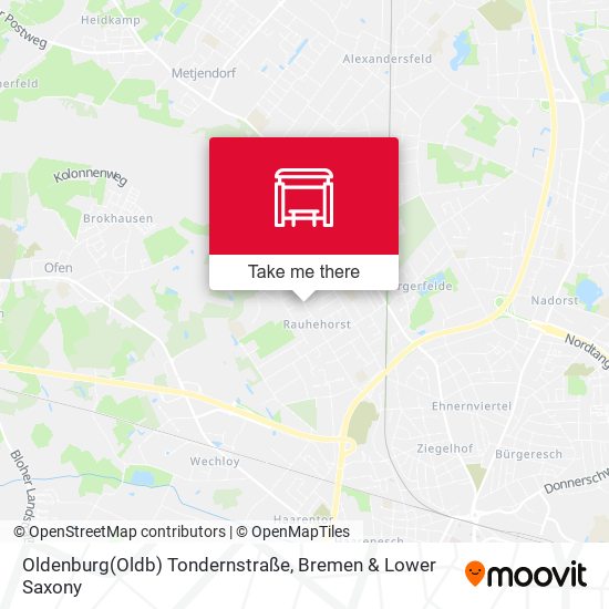 Oldenburg(Oldb) Tondernstraße map