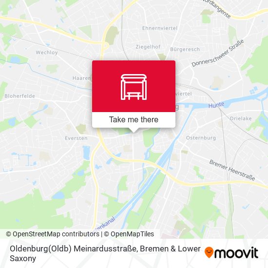 Oldenburg(Oldb) Meinardusstraße map