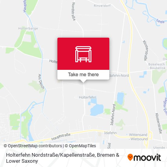 Holterfehn Nordstraße / Kapellenstraße map